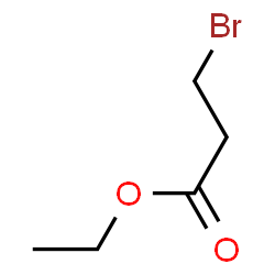 ChemSpider 2D Image | Ethyl 3-bromopropanoate | C5H9BrO2