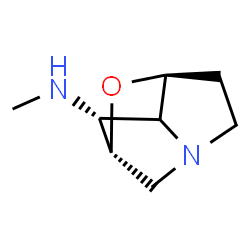 ChemSpider 2D Image | (1R,3S,8R)-N-Methyl-2-oxa-6-azatricyclo[4.2.1.0~3,7~]nonan-8-amine | C8H14N2O