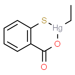 ChemSpider 2D Image | 2-ethyl-3,1,2$l^{3}-benzoxathiamercurin-4-one | C9H9HgO2S