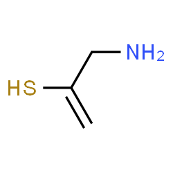 ChemSpider 2D Image | 3-Amino-1-propene-2-thiol | C3H7NS