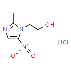 ChemSpider 2D Image | metronidazole hydrochloride | C6H10ClN3O3