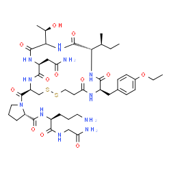 ChemSpider 2D Image | Atosiban | C43H67N11O12S2