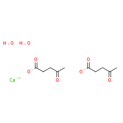 ChemSpider 2D Image | Calcium 4-oxopentanoate hydrate (1:2:2) | C10H18CaO8