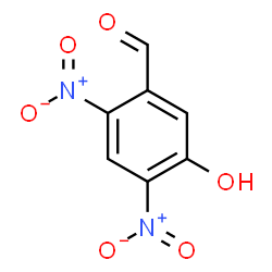ChemSpider 2D Image | 5-Hydroxy-2,4-dinitrobenzaldehyde | C7H4N2O6