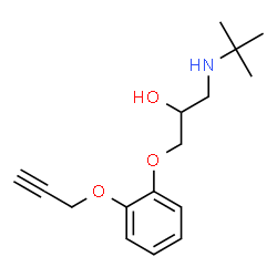 ChemSpider 2D Image | Pargolol | C16H23NO3