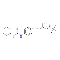 ChemSpider 2D Image | Talinolol | C20H33N3O3