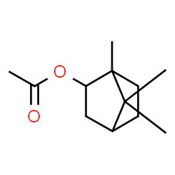 ChemSpider 2D Image | D,L-Isobornyl Acetate | C12H20O2