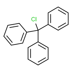 ChemSpider 2D Image | Triphenylchloromethane | C19H15Cl