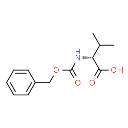 ChemSpider 2D Image | BENZYLOXYCARBONYL-D-VALINE | C13H17NO4