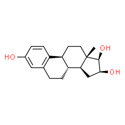 ChemSpider 2D Image | 16b-Hydroxyestradiol | C18H24O3