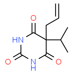 ChemSpider 2D Image | Aprobarbital | C10H14N2O3