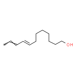 ChemSpider 2D Image | (8E,10E)-8,10-Dodécadién-1-ol | C12H22O