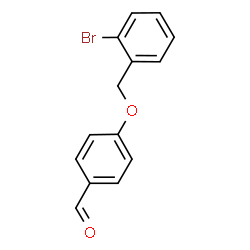 ChemSpider 2D Image | 4-[(2-Bromobenzyl)oxy]benzaldehyde | C14H11BrO2