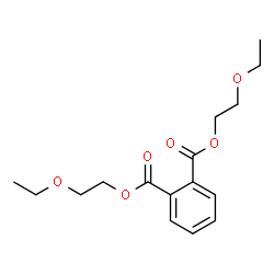 ChemSpider 2D Image | Bis(2-ethoxyethyl) phthalate | C16H22O6