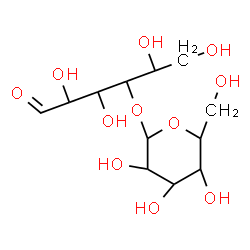 ChemSpider 2D Image | 4-O-alpha-L-Gulopyranosyl-D-talose | C12H22O11