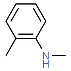 ChemSpider 2D Image | 2,N-Dimethylaniline | C8H11N