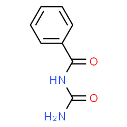 ChemSpider 2D Image | Benzoylurea | C8H8N2O2