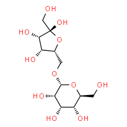 ChemSpider 2D Image | 6-O-alpha-L-Allopyranosyl-alpha-D-tagatofuranose | C12H22O11