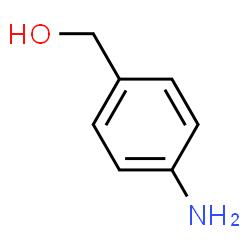 ChemSpider 2D Image | 4-Aminobenzyl alcohol | C7H9NO