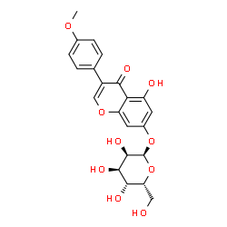 ChemSpider 2D Image | 5-Hydroxy-3-(4-methoxyphenyl)-4-oxo-4H-chromen-7-yl alpha-D-gulopyranoside | C22H22O10