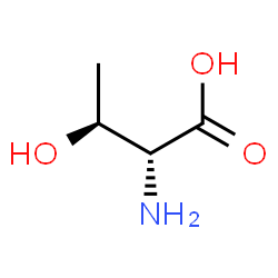 ChemSpider 2D Image | D-(+)-Threonine | C4H9NO3