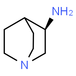 ChemSpider 2D Image | (R)-quinuclidin-3-amine | C7H14N2