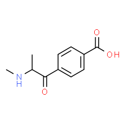 ChemSpider 2D Image | 4-(N-Methylalanyl)benzoic acid | C11H13NO3