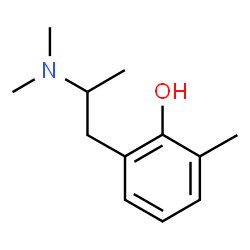 ChemSpider 2D Image | 2-[2-(Dimethylamino)propyl]-6-methylphenol | C12H19NO