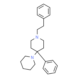 ChemSpider 2D Image | 4'-Phenyl-1'-(2-phenylethyl)-1,4'-bipiperidine | C24H32N2