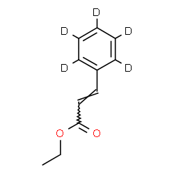 ChemSpider 2D Image | Ethyl (2E)-3-(~2~H_5_)phenylacrylate | C11H7D5O2