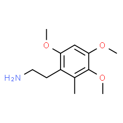 ChemSpider 2D Image | 2-(3,4,6-Trimethoxy-2-methylphenyl)ethanamine | C12H19NO3