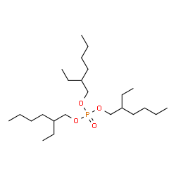 ChemSpider 2D Image | Tris(2-ethylhexyl) phosphate | C24H51O4P