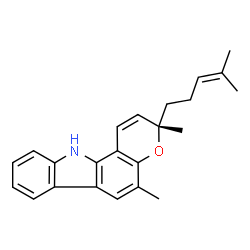 ChemSpider 2D Image | Mahanimbine | C23H25NO