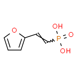 ChemSpider 2D Image | [(E)-2-(2-Furyl)vinyl]phosphonic acid | C6H7O4P