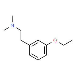 ChemSpider 2D Image | 2-(3-Ethoxyphenyl)-N,N-dimethylethanamine | C12H19NO