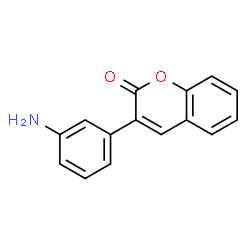 ChemSpider 2D Image | 3-(3-aminophenyl)chromen-2-one | C15H11NO2