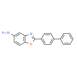 ChemSpider 2D Image | 2-Biphenyl-4-yl-benzooxazol-5-ylamine | C19H14N2O