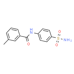 ChemSpider 2D Image | 3-Methyl-N-(4-sulfamoylphenyl)benzamide | C14H14N2O3S