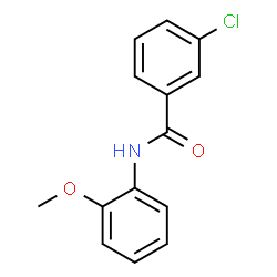 ChemSpider 2D Image | 3-CHLORO-2'-METHOXYBENZANILIDE | C14H12ClNO2