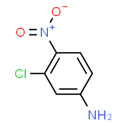 ChemSpider 2D Image | 3-chloro-4-nitroaniline | C6H5ClN2O2