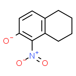 ChemSpider 2D Image | 1-Nitro-5,6,7,8-tetrahydro-2-naphthalenolate | C10H10NO3