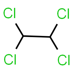 ChemSpider 2D Image | tetrachloroethane | C2H2Cl4