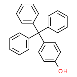 ChemSpider 2D Image | 4-Tritylphenol | C25H20O