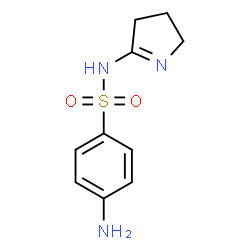 ChemSpider 2D Image | 4-Amino-N-pyrrolidin-2-ylidene-benzenesulfonamide | C10H13N3O2S