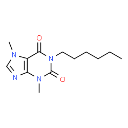 ChemSpider 2D Image | Pentifylline | C13H20N4O2