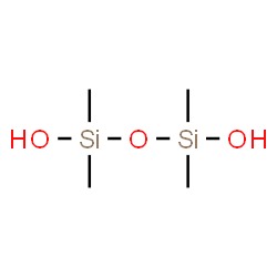 ChemSpider 2D Image | tetramethyl-1,3-disiloxanediol | C4H14O3Si2