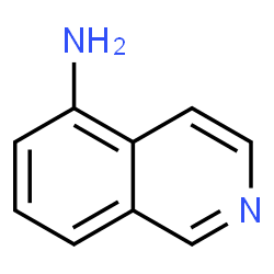 ChemSpider 2D Image | 5-Isoquinolinamine | C9H8N2