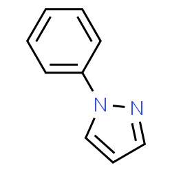 ChemSpider 2D Image | 1-Phenylpyrazole | C9H8N2