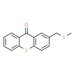 ChemSpider 2D Image | 2-[(Methylsulfanyl)methyl]-9H-thioxanthen-9-one | C15H12OS2