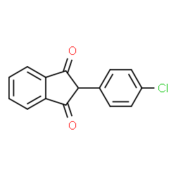 ChemSpider 2D Image | clorindione | C15H9ClO2